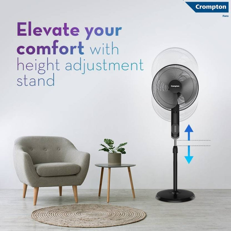 Crompton HISPEED Torpedo EX 400 mm Pedestal Fan-5