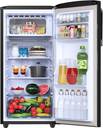 Godrej 194 L Direct Cool Single Door 5 Star Refrigerator with With Inverter & Turbo Cooling Technology Ensuring Faster Cooling (Fossil Steel, RD EMARVEL 215E THI FS ST)