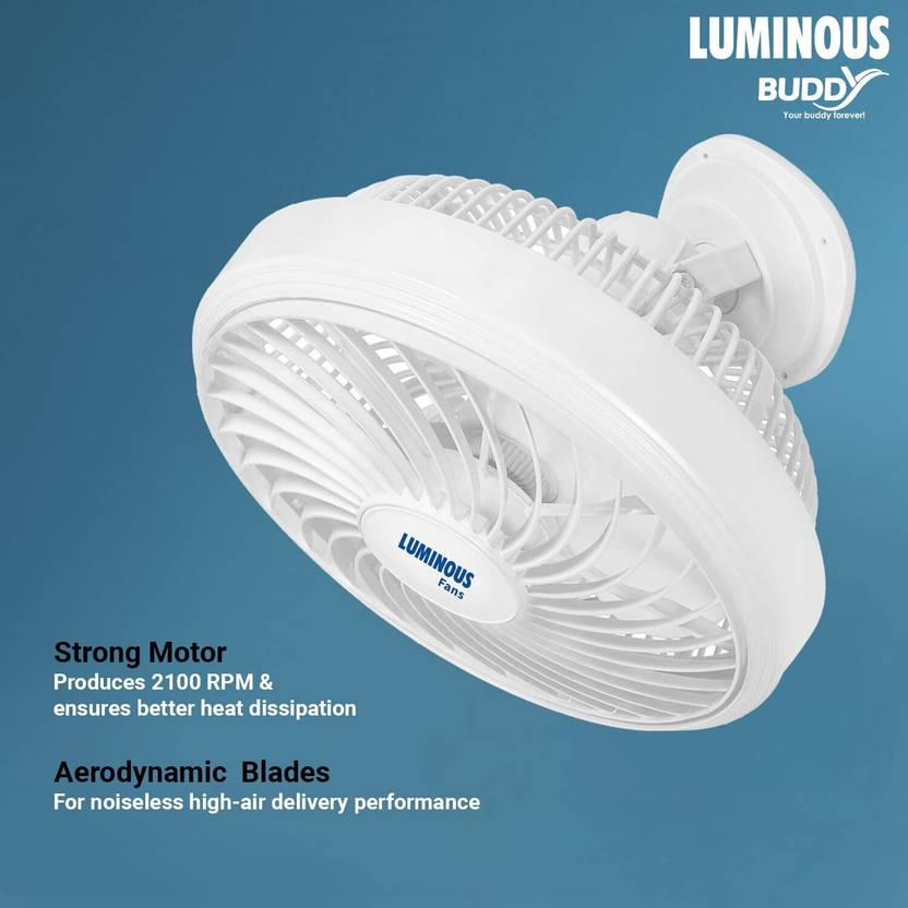 RR Buddy Cabin 300mm Cabin / Anti Dust 300 mm Ceiling Fan-5