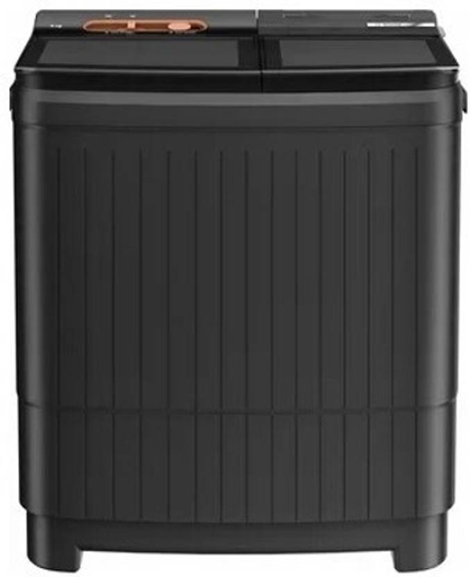 Bosch 8 kg Semi Automatic Top Load Washing Machine Black, Orange (WJG803T0IN)-1