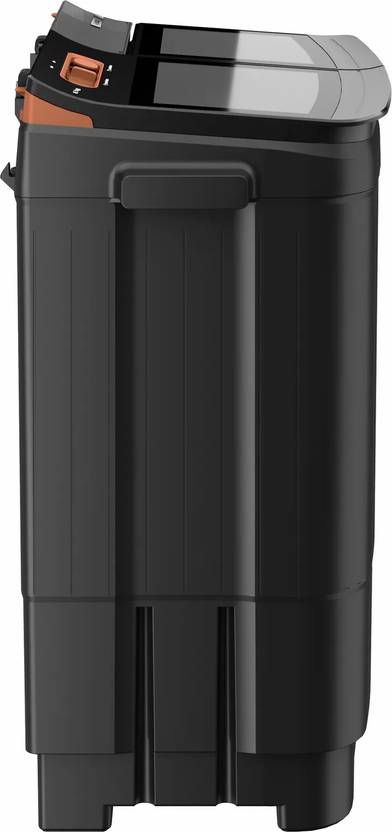 Bosch 8 kg Semi Automatic Top Load Washing Machine Black, Orange (WJG803T0IN)-4
