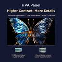 TCL 108 cm (43 inch) Ultra HD (4K) LED Smart Google TV 2025 Edition with MEMC | Dolby Vision-Atmos | HVA Panel & Metallic Bezel-Less (43V6C)