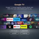 TCL 108 cm (43 inch) Ultra HD (4K) LED Smart Google TV 2025 Edition with MEMC | Dolby Vision-Atmos | HVA Panel & Metallic Bezel-Less (43V6C)