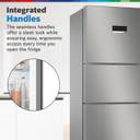 BOSCH 303 L Frost Free Triple Door 3 Star Refrigerator with Large LED Display, 18 Hrs Cooling Retention,Adaptive Intelligence, VitaFresh 10 Day Fresh Technology