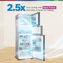 BOSCH 335 L Frost Free Triple Door 3 Star Convertible Refrigerator