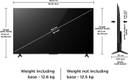 TCL 164 cm (65 inch) Ultra HD (4K) LED Smart Google TV 2025 Edition with MEMC | Dolby Vision-Atmos | HVA Panel & Metallic Bezel-Less (65V6C)