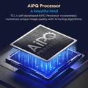 TCL 126 cm (50 inch) Ultra HD (4K) LED Smart Google TV 2025 Edition with MEMC | Dolby Vision-Atmos | HVA Panel & Metallic Bezel-Less