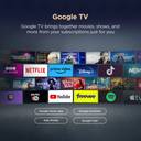 TCL 164 cm (65 inch) Ultra HD (4K) LED Smart Google TV 2025 Edition with MEMC | Dolby Vision-Atmos | HVA Panel & Metallic Bezel-Less (65V6C)