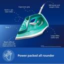 PHILIPS DST3030/70 2400 W Steam Iron (Green)