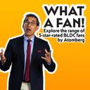 Atomberg Renesa with 3 Year Warranty BLDC Motor with Remote 1200 mm Ceiling Fan (5 Star | Midnight, Black | Pack of 1)