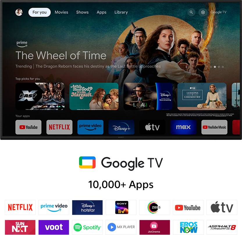 Sony Bravia 2 125.7 cm (50 inch) Ultra HD (4K) LED Smart Google TV (K-50S25)-3