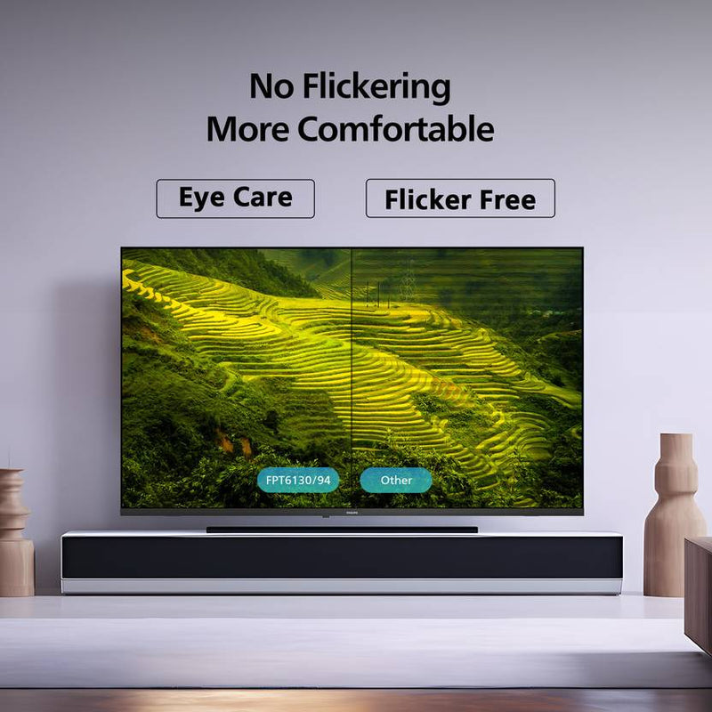 PHILIPS Frameless 108 cm (43 inch) Full HD LED Smart Google TV with Voice Control Remote Dolby Audio Ultra-Narrow Bezel Eye Care 24W Sound Output (43PFT6130/94)-4