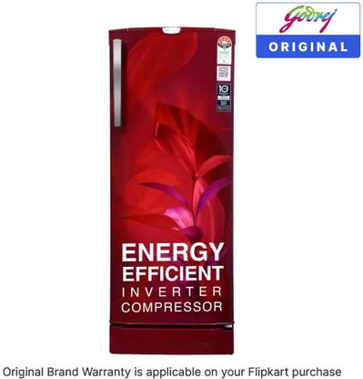 Godrej 234 L Direct Cool Single Door 5 Star Refrigerator with Energy Efficient Inverter Compressor And Jumbo Vegetable Tray