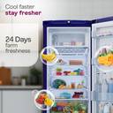 Godrej 234 L Direct Cool Single Door 5 Star Refrigerator with Base Drawer with Energy Efficient Inverter Compressor