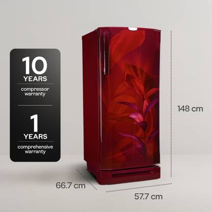 Godrej 234 L Direct Cool Single Door 5 Star Refrigerator with Energy Efficient Inverter Compressor And Jumbo Vegetable Tray