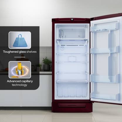 Godrej 234 L Direct Cool Single Door 5 Star Refrigerator with Energy Efficient Inverter Compressor And Jumbo Vegetable Tray