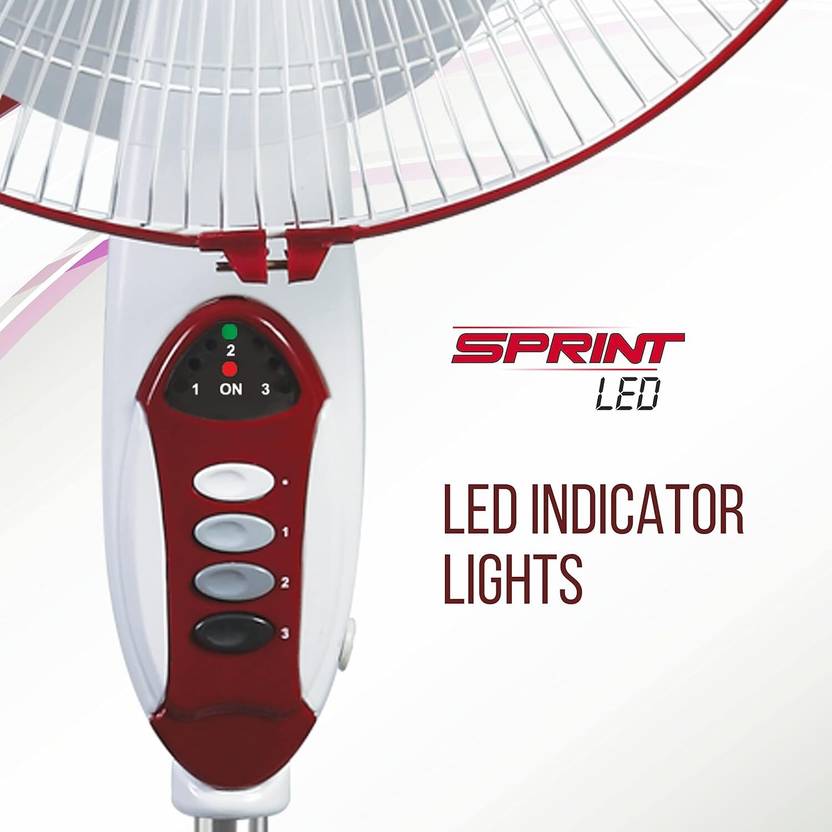 HAVELLS Sprint LED Energy Saving 400 mm Pedestal Fan-3