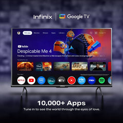 Infinix 32GH3Q 80 cm (32 inch) QLED HD Ready Smart Google TV with Bezel-less Design-3