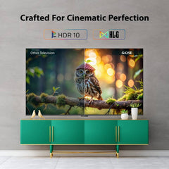 Metz Frameless 138 cm (55 inch) Ultra HD (4K) LED Smart Google TV with 30W Sound Output, Dolby Audio, HDR 10, HLG, Micro Border Design, 32GB Storage, (55G425E)-4