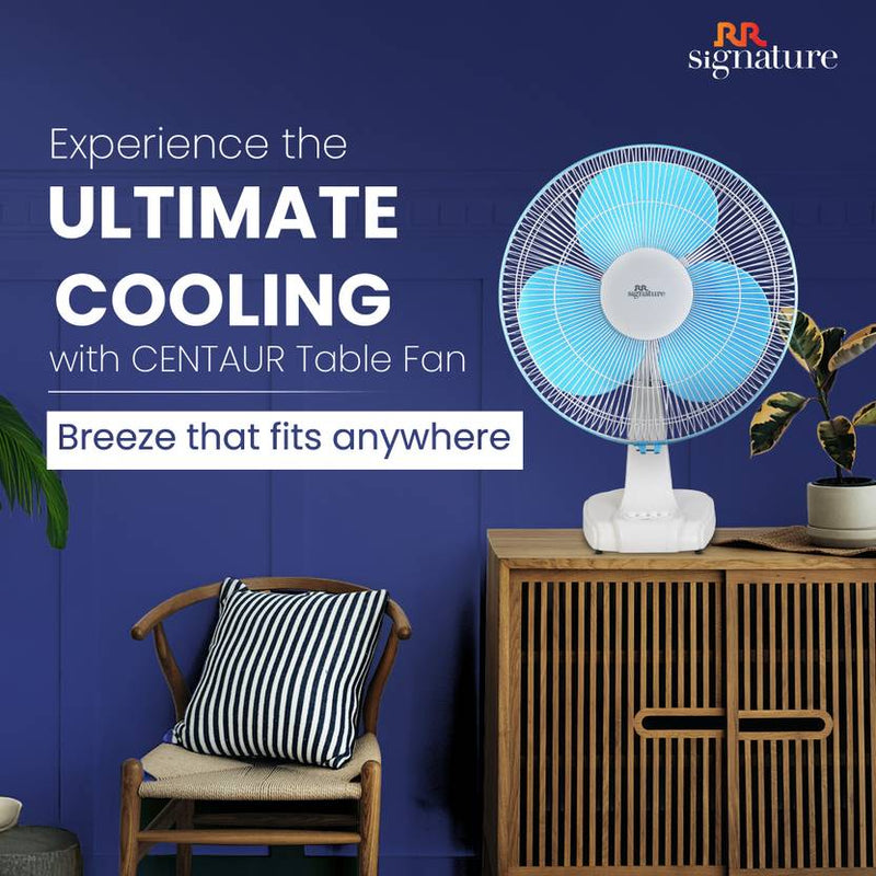 RR Centaur Anti Rust, High Air Delivery, Ultra High Speed 400 mm Table Fan-2