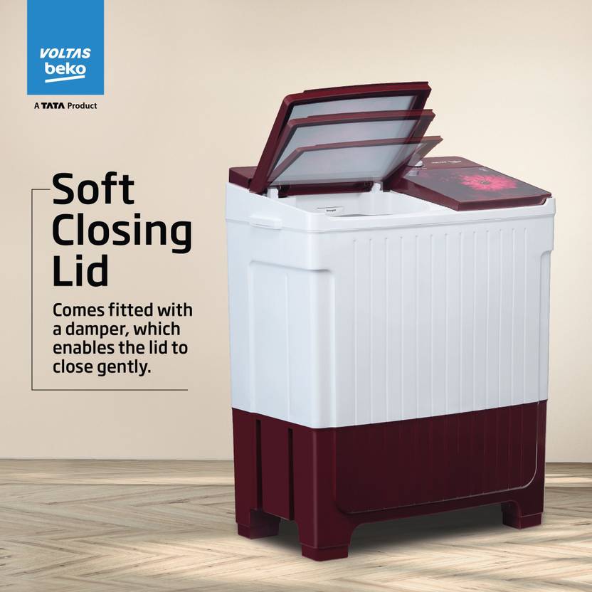 Voltas Beko by A Tata Product 9.5 kg 5 Star Semi Automatic Top Load Washing Machine Multicolor (WTT95UAA/WNSSWH5GFD)-3
