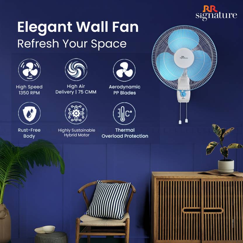 RR Centaur Anti Rust, High Air Delivery 400 mm Wall Fan-3