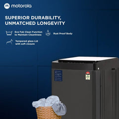 Motorola 7 kg Fully Automatic Top Load Washing Machine Grey (MTTL705NNNEB)-3