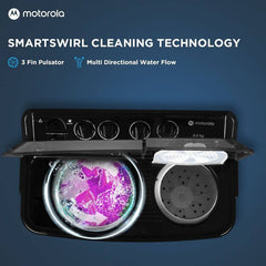 Motorola 8 kg 5 star rating Midnight Series Semi Automatic Top Load Washing Machine Black (MTSA805NNNDB)-4