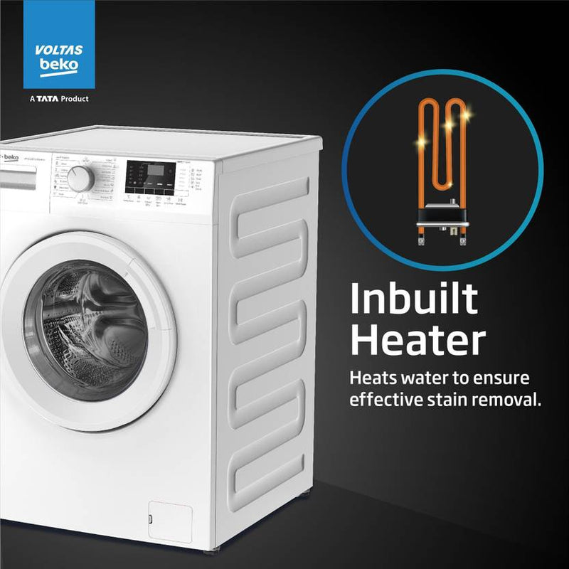 Voltas Beko by A Tata Product 6 kg 5 Star Fully Automatic Front Load Washing Machine with In-built Heater White (WFL6012B7COUBAA/WWV)-3