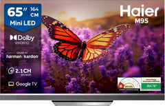 Haier M95 164 cm (65 inch) Ultra HD (4K) Mini LED Smart Google TV with Dolby Vision IQ (H65M95EUX)-1