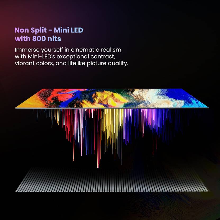 Haier M80 165 cm (65 inch) Ultra HD (4K) Mini LED Smart Google TV with Dolby Vision, 2.1 Ch 50W Speaker with suboofer (H65M80FUX)-4