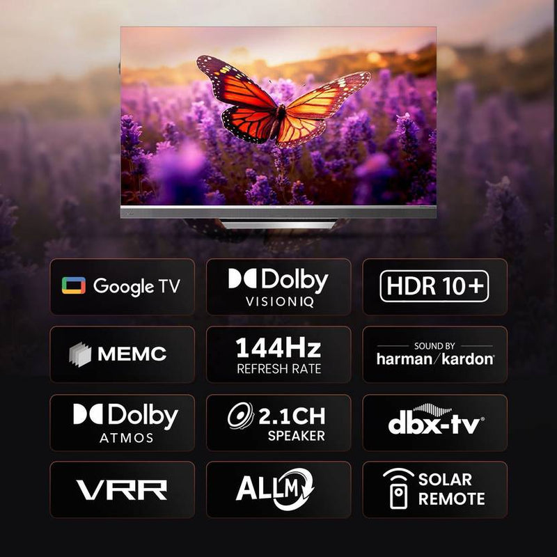 Haier M95 164 cm (65 inch) Ultra HD (4K) Mini LED Smart Google TV with Dolby Vision IQ (H65M95EUX)-2