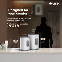 A. O. Smith AO Smith VCS-PRO-015 15 L Storage Water Geyser-2