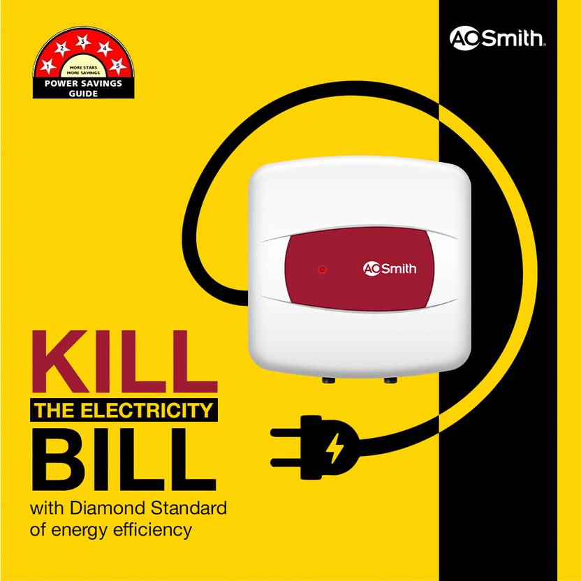 A. O. Smith AO Smith HSE-SHS-010 10 L Storage Water Geyser