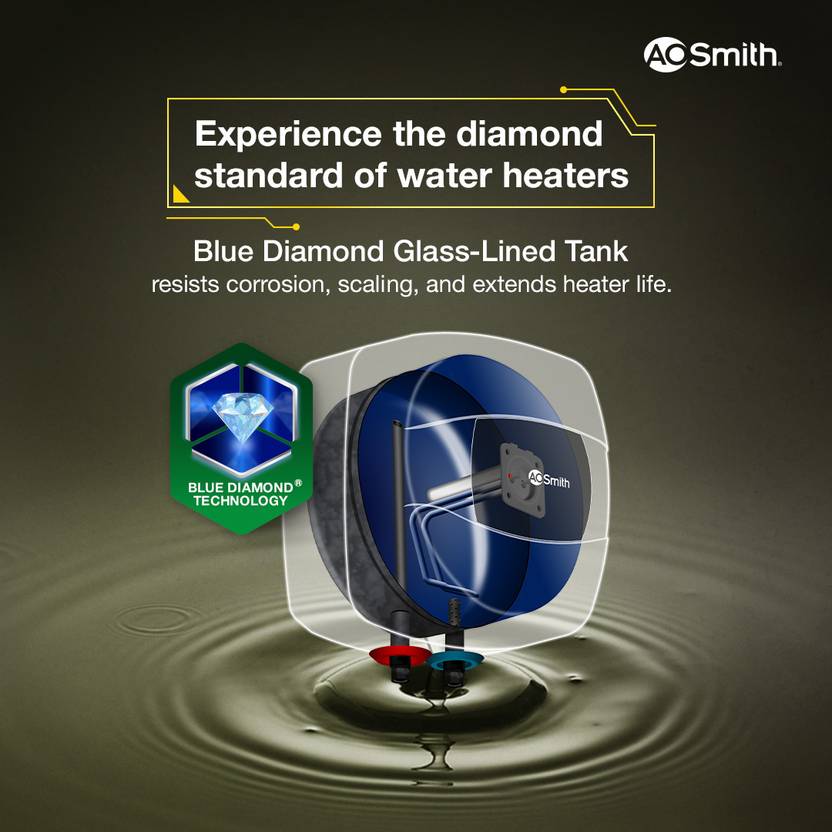 A. O. Smith AO Smith HSE-SHS-025 25 L Storage Water Geyser-4