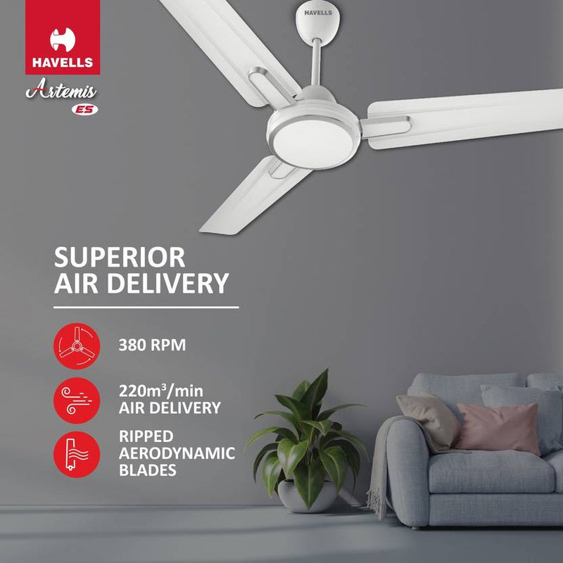 HAVELLS Artemis ES Energy Saving 1200 mm Ceiling Fan-5
