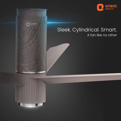 Orient Electric Aeroslim with 3 Year Warranty Energy Saving 1200 mm Ceiling Fan (Brown | Pack of 1)