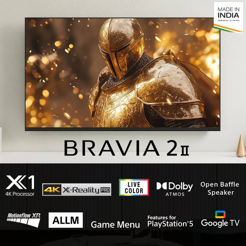 Sony BRAVIA 2 II 189.3 cm (75 inch) Ultra HD (4K) LED Smart Google TV (K-75S25BM2)-2