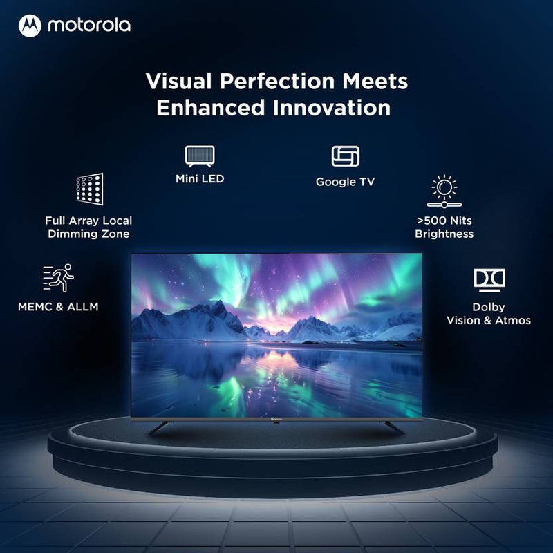 Motorola 140 cm (55 inch) Ultra HD (4K) Mini LED Smart Google TV with Edition with Dolby Vision & Dolby Atmos (55UHDGMMWKRQ)-3