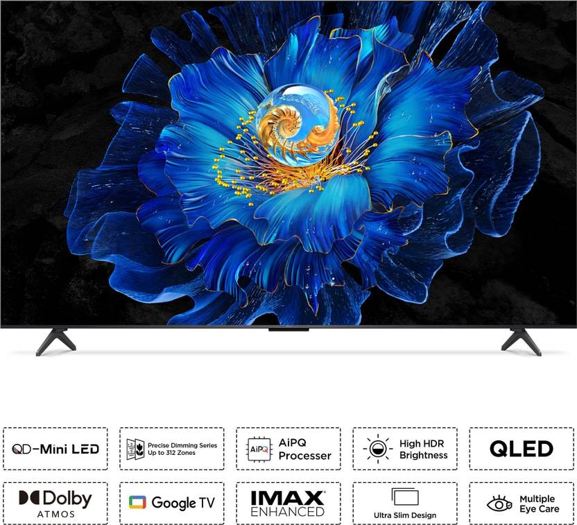 TCL C6KS 164 cm (65 inch) Ultra HD (4K) Mini LED Smart Google TV with High HDR Brightness (65C6KS)-2