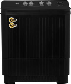 Sharp 12 kg Semi Automatic Top Load Washing Machine Black (ES-SD120NB-HS)-1