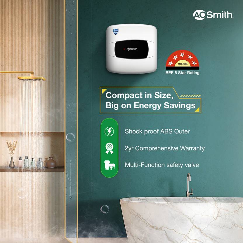 A. O. Smith AO Smith VAS-NEO-025 25 L Storage Water Geyser