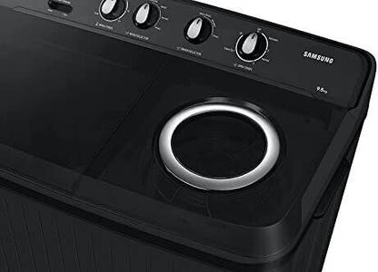 Samsung 9.5 kg 5 star,Air Turbo Drying Semi Automatic Top Load Washing Machine Black, Grey (WT95A4260GD/TL)