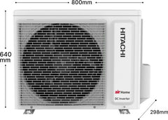 Hitachi 2026 Model 2 Ton 3 Star Split Inverter AC (RAK.E322PCDIB, RAC.322WCDIE, RAS.E322PCDIB, White)-4