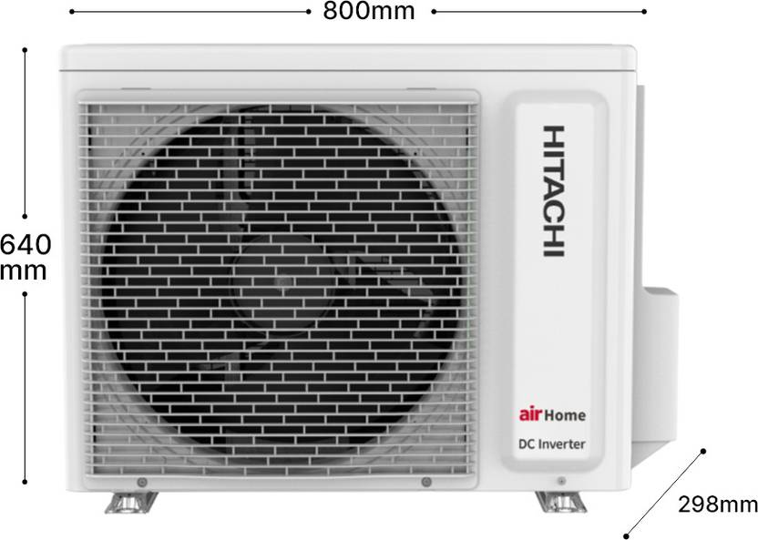 Hitachi 2026 Model 2 Ton 3 Star Split Inverter AC (RAK.E322PCDIB, RAC.322WCDIE, RAS.E322PCDIB, White)-4
