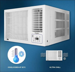 Whirlpool 2026 Model 1.5 Ton 3 Star Window Inverter AC (WAI18P36MB0, White)-4