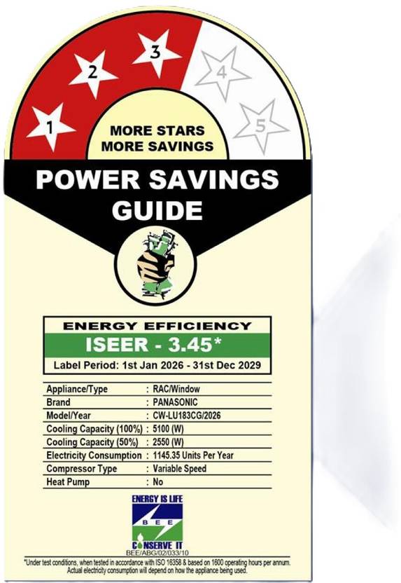 Panasonic 2026 Model 1.5 Ton 3 Star Split Inverter with Wi-fi AC (CW-LU183CG, White)-6