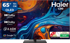 Haier C90 165 cm (65 inch) OLED Ultra HD (4K) Smart Google TV with Dolby Vision IQ (H65C90EUX)-1