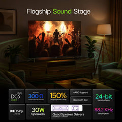 Lumio Vision 7 127 cm (50 inch) QLED Ultra HD (4K) Smart Google TV with 4K HDR Dolby Vision + Atmos Over 100% Colour India’s Fastest Smart TV* with (FTW2-ADSG)-4