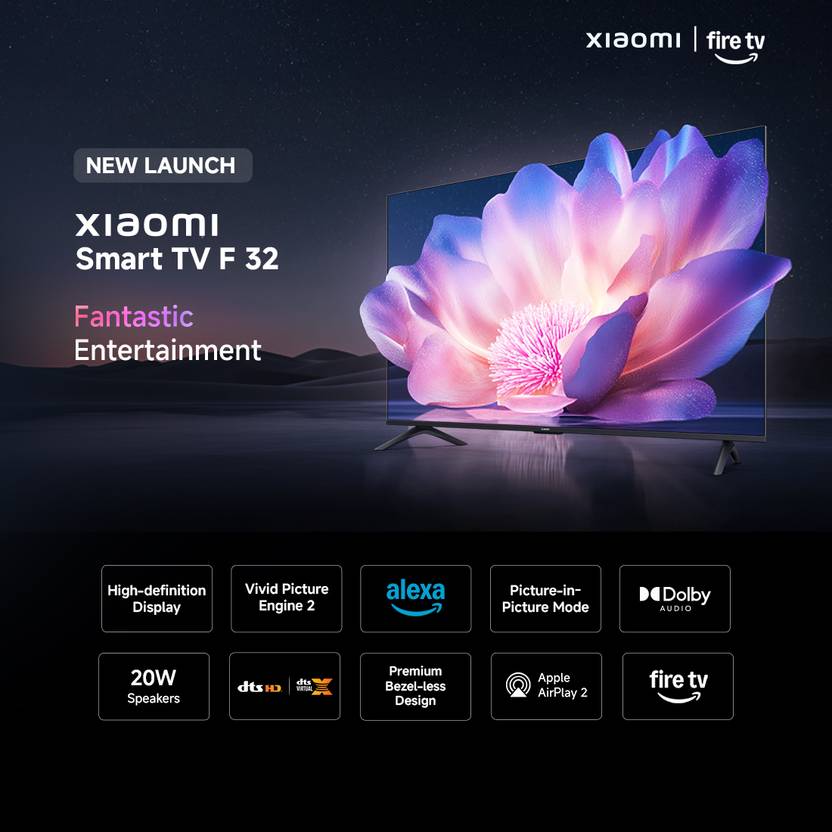 Xiaomi Fire Tv 80 cm (32 inch) HD Ready LED Smart Fire TV with High-Definition Display (L32MB-FIN)-2